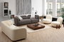 Atelier Del Sofa Victoria Bouclette - Sofá de 2 plazas Crema